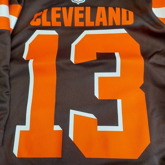 Nike Cleveland Browns Jersey Mens Size XL Odell Beckham Jr #13 On Field Brown - Picture 3 of 9
